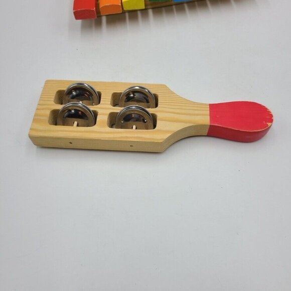Melissa & Doug Beginner Band Learn-to-Play Wood Instruments Cymbals Lot 10 - Picture 5 of 8